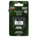 KATO N gauge звуковая карта C11 22-204-1 железная дорога для макета товар 