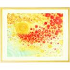 癒しの絵画 花の絵 (どきっ、わくわく、うきうき、きらきら/額入り-Sサイズ) 玄関に飾る絵 北欧 インテリア 雑貨 部屋 トイレ ニッチ おしゃれ 小さいサイズ