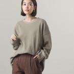 OMNES 裏毛裏使い スウェットプルオーバー  レディース カジュアル クルーネック フリーサイズ