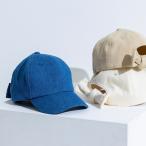 OMNES キッズ UVカット後ろリボンキャップ 帽子 UV対策 りぼん 紫外線対策 帽子 CAP 女の子 子供 子ども 小さい カジュアル かわいい 可愛い アウトドア