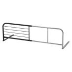 ベッドガード 伸縮ベッドガード 伸縮 幅調節 ブラウン ベッド用 ベッドの柵 柵 ガード ズレ落ち防止 転落防止 サイドガード 15570