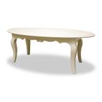 LT100-OV リモージュW limoges リビングテーブル センターテーブル ソファーテーブル ローテーブル エレガント 欧風 ヨーロッパ 猫脚 白家具 東海家具工業 【送料無料】