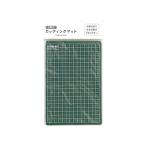 カッティングマット 工作マット カッター板 下敷き 22.5×15cm 厚さ3mm 両面 事務用品 手芸用品 手作り 学習用品 作業 小学校