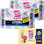 まとめ買いクイックルワイパー立体吸着ウエットシート ストロング 24枚×2個+ドライシート1枚付