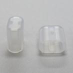 テクノベインズ Lightningケーブル先端用キャップ(半透明) 6個/パック IPLNTCK-W0-6