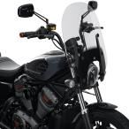 [57400479] Harley original quick release touring Wind shield / clear black brace Quick-Release Touring Windshield