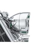 【69738-05】ハーレー純正　バイザースタイル・トリムリング・コレクションVisor Style Headlamp Trim Ring／EVOソフテイル／TCソフテイル／スポーツスター