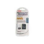 Cellet 8GB MicroSD for LG Optimus L1 2 Smarphone custom flash memory, high-speed transmission, plug and play, with Full Size SD Adapter. (Ret_ параллель импорт 