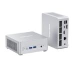 MINISFORUM DeskMini UM870 тонкий Mini PC AMD Ryzen 7 8745H баребон VERSION маленький размер PC,HDMI/DP/USB4 мощность,2.5G LAN,WiFi 6E,BT5,4xUSB порт AM_ параллель импорт 