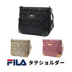 FILA フィラ ショルダーバッグ 婦人 女性 レディース 大人 バッグ バック 鞄 カバン かばん 3層 3ルーム 軽量 ポケット エレガント かわいい タウンユース 00201