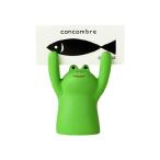 DECOLE（デコレ） concombre アテンションメッセージホルダー カエル ★定形外郵便OK★