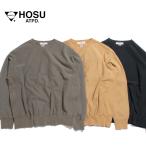 【セール60%OFF】 HOSU ホス USAコットン 10oz. クルーネックスウェット OLC-001 日本製