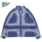 WOODBLOCK ウッドブロック L/S OPEN COLLAR BANDANA SHIRT オープンカラーシャツ バンダナ