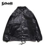 ショッピングschott Schott ショット LEATHER COACH JACKET レザーコーチジャケット カウレザー 7825950054