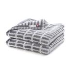 今治タオル ミニバスタオル 北欧風ノルディック 2枚セット グレー  タオルギフト お歳暮 お中元 内祝い お返し 母の日 父の日 結婚祝い