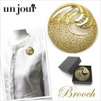 ブローチ ゴールド 中抜き サークル 金 結婚式 入学式 卒業式 入園式 卒園式 着物 おしゃれ レディース