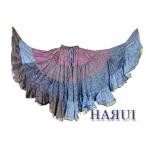 ショッピングダンス 新入荷 インド製 ベリーダンス 29ヤード シルク ジプシー スカート 淡色 MIX