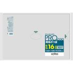 {３ケース以上特別（事業者限定）}L-16　サニパック　ポリ袋　小物　透明　340mm×480mm