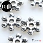 Yahoo! Yahoo!ショッピング(ヤフー ショッピング)メタルビーズ 10個セット b2 リング フラワー アクセサリー パーツ シルバー 銀 ロンデル スペーサー 金具 ビーズ 穴 ホール 手作り ハンドメイド 素材 R-306
