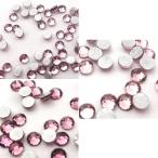 Yahoo! Yahoo!ショッピング(ヤフー ショッピング)ラインストーン ライトアメジスト 30個 SS5 SS10 SS12 ガラス 紫 ネイル パーツ レジン スパンコール ビジュー デコパーツ 大粒 小粒 キラキラ アクセサリー