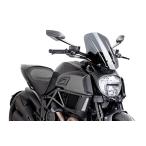 Puig(プーチ) スクリーン(NEW-GENERATION)LONG ダークスモーク DUCATI DIAVEL (14-15) puig-7570F【並行輸入品】