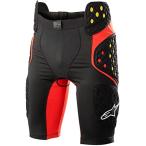 Alpinestars メンズ Sequence Pro オートバイ 自転車 ライディングショーツ ブラック/レッド XL【並行輸入品】