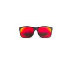 Maui Jim red Sand Asian Fit rectangle sunglasses US size : M color : red polarized light Len [ parallel imported goods ]