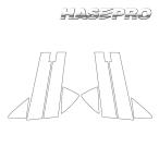 ピアノブラック MAZDA2 デミオ DJ系 ピラー バイザーカット フルセット マジカルアート PPF ピアノブラック マツダ ハセプロ PFPB-PMA30VF