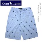 ラルフローレン　スリープショート パンツ　ギンガムリージェント ベアプリント