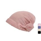 室内 かぶったまま  ニット帽　薄手 レディース 髪型カバー  抗がん剤 婦人帽子 ミセス 母の日 おしゃれ 帽子代わり 上品 10009EA