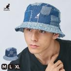 ショッピングバケットハット 帽子 KANGOL Denim Mashup Bucket カンゴール ハット カジュアル バケット デニム 男女兼用 パッチワーク カンガルー レディース メンズ 母の日