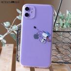 スヌーピー iPhone11ケース SNOOPY BASEBALL