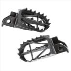 バイク ステップ ディーアールシー DRC クロモリ ワイドフットペグ Mid セロー250 トリッカー D48-02-535 取寄品 セール