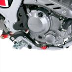 バイクパーツ ステップ ジータ トリガーブレーキペダル RED F6894