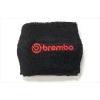 BREMBO(ブレンボ) オイルタンクカバー ブレーキ側 ブラック/レッドロゴ 99.8637.56