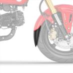 バイクパーツ 外装 プーチ エクステンドフェンダー フロント ブラック 21166N