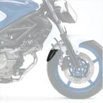バイクパーツ 外装 プーチ エクステンドフェンダー フロント ブラック 9832N