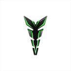  мотоцикл детали экстерьер one дизайн подушка бака narrow черный / флуоресценция зеленый CGMOS114VP