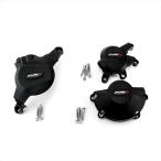 バイクパーツ プーチ エンジンケースカバー ブラック FIM承認タイプ 21508N