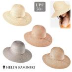 HELEN KAMINSKI DELPHINA UPF50+ 正規品 スリランカ製 ラフィア ストローハット 麦わら帽子 つば広ハット 日よけ 帽子