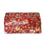 ◇錦ゆたん　[赤色　梅柄　松]特選品　　　十三絃用　油単　琴用　箏用　琴カバー　覆い　布製　演奏会用　十三絃　１３絃　和楽器　邦楽器　高級　上級