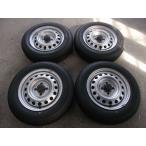 ショッピングIS ★極上タイヤ付き！プロボックス純正スチール　5.0J×14　IS39　100/4H　155/80R14　88/86　24年製！車検・交換・サクシード等も【C-61】