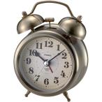 MAG( кружка ) глаз ... часы аналог twin bell тихий звук продолжение секунд игла snooze функция с подсветкой античный Gold T-755AG-Z