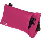  очки кейс 2 шт место хранения перевозка compact тонкий две части мягкий чехол довольно большой солнцезащитные очки входить . розовый мягкий чехол 