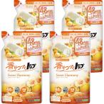 香りつづくトップ Sweet Harmony 液体洗剤 つめかえ用 500g×4個