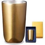 ショッピングサーモマグ 丸辰 Marutatsu サーモマグ タンブラー 真空断熱2層 保温 保冷 ステンレス シンプル スタイリッシュ おしゃれデザイン ゴールド ギフトパッケージ 450ml