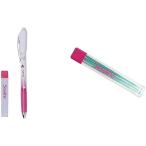 Sewline ткань авторучка порог двери ткань для механический карандаш & изменение сердцевина комплект 0.9mm белый цвет сердцевина длинный ластик есть MFAB50037 &amp; солнечный in механический карандаш специальный изменение сердцевина 