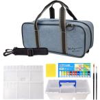サクラクレパス 絵の具セット コンパクト 水彩セット ブルーグレー EWZ-A1#40 単品