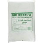 TRUSCO Trusco толстый полиэтиленовый пакет длина 550× ширина 400×t0.1 прозрачный 30 листов входит B-4055