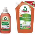 フロッシュ食器用洗剤 ブラッドオレンジ本体300ml+つめかえ用800mlセット ブラッドオレンジ